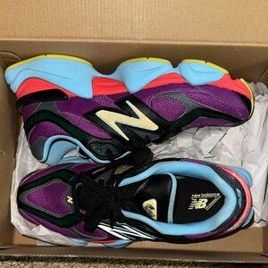 New Balance 9060 Purple and Blue Sneakers